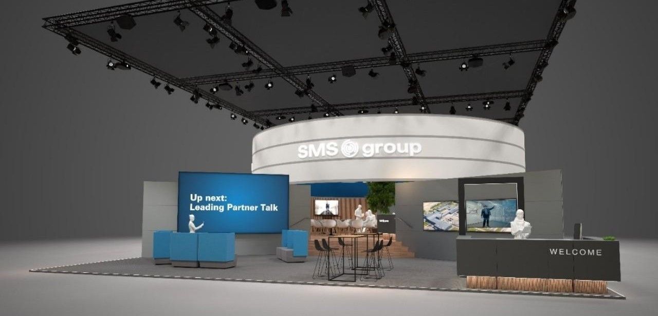 Nachhaltigkeit, Digitalisierung, Innovation - SMS setzt Zeichen auf Messe (Foto: SMS group GmbH)