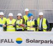 Vattenfall eröffnet Solarpark Nauen mit 46 MWp, zehnjährigem (Foto: Vattenfall GmbH)